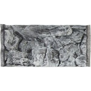 EKOL 3D Фон за аквариум 60x30см - СКАЛА СИВО