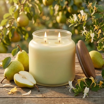 Pure Integrity Soy Candles Hruška & Medový kvet 454 g