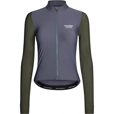Pas Normal Studios Women's Mechanism Long Sleeve Jersey Steel Dark Olive