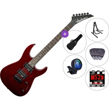 Jackson JS12 Dinky AH SET 3 Metallic Red Електрическа китара