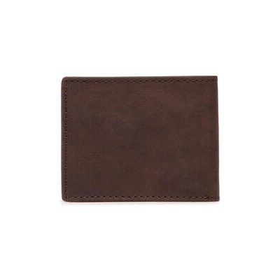 Tom Tailor Pánská kožená peněženka Ron 6 CC hnědá