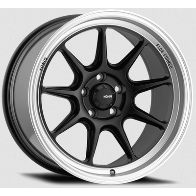 KONIG Countergram 9x17 5x114,3 ET43 matt black
