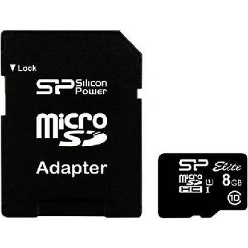 Silicon Power microSDHC 8GB UHS-I SP008GBSTHBU1V10SP