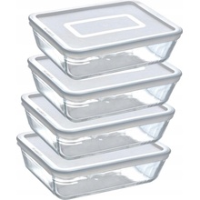 Pyrex Dóza skleněná 4 ks 4 x 1,5 l