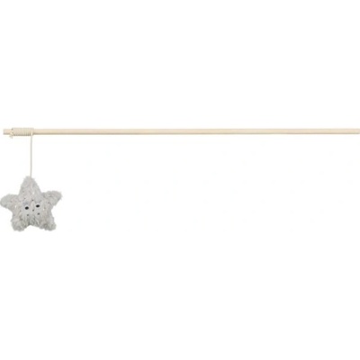 Trixie Vánoční hrací prut s hvězdičkou a catnipem 48 cm