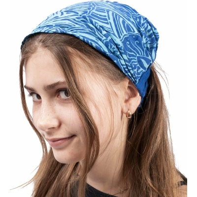 Čelenka BALI BATIK tmavě modrá IX.