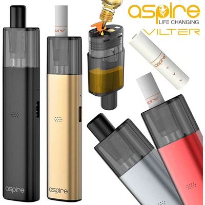 Aspire Vilter Pod Kit 450 mAh Červená 1 ks