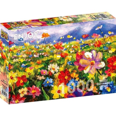 Enjoy Colorful Flower Meadow 1000 dielov