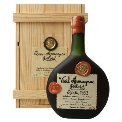 Armagnac Delord Millésimés ročník 1953 40% 0,7 l (kazeta)