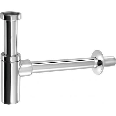 Bruckner Umývadlový sifón 1"1/4, DN32mm okrúhly, chróm 151.209.1