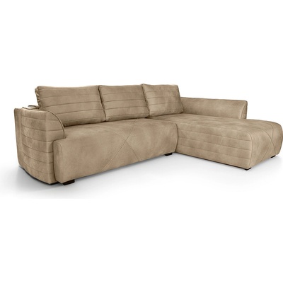 Мебели КАМБО Ъглов диван Далас бежов Polo 3