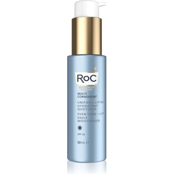 RoC Multi Correxion Even Tone + Lift стягащ дневен крем за равномерен тен на кожата SPF 30 50ml