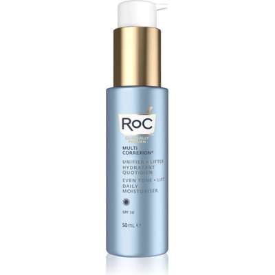 RoC Multi Correxion Even Tone + Lift стягащ дневен крем за равномерен тен на кожата SPF 30 50ml