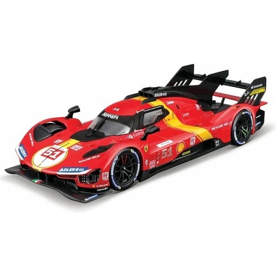 Bburago RACING MODEL KIT Ferrari 499P 24h Le Mans červená 1:24