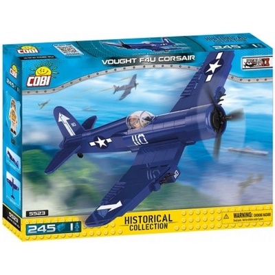 Cobi - 5523 - Vought F4U Corsair Bleu - 245 Pièces 1 Personnage