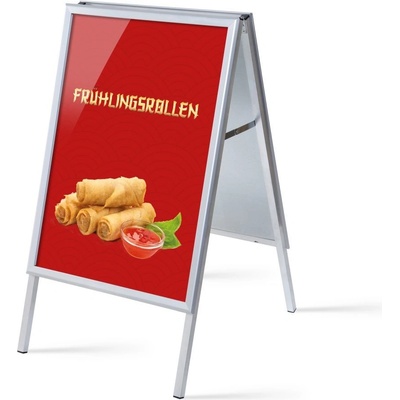 Jansen Display Set reklamního áčka A1, Jarní závitky, německy, 639 x 1094 mm
