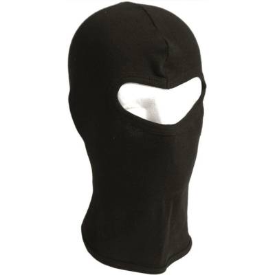 Kukla tenká bavlněná MIL-TEC Balaclava 1-otvorová černá