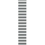 vidaXL Зеброва щора 50x200 см ширина на плата 45, 9 cm полиестер (4014147)