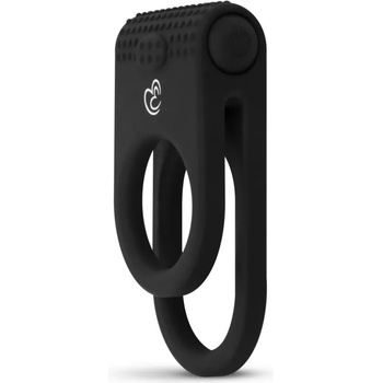 Image 1 of EasyToys Admire Ring Vibrating Double Cock Ring Black