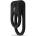 EasyToys Admire Ring Vibrating Double Cock Ring Black
