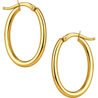 Zlaton Náušnice visací žluté zlato kruh 2.2cm 1.4g 000090203237