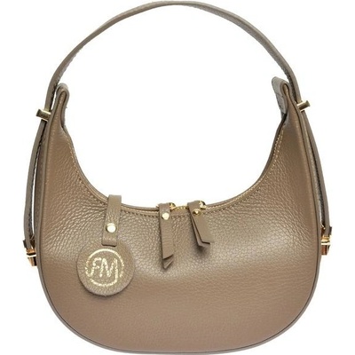 Roberta M Dámská kožená kabelka Banana Bag RM1918 Fango