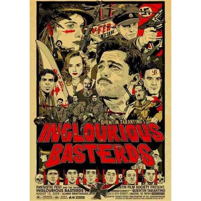 Skvělý plakát na stěnu Inglourious Basterds