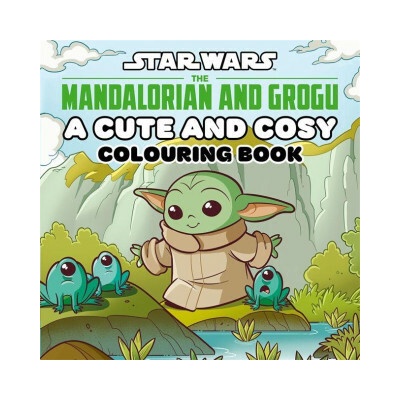 Star Wars The Mandalorian and Grogu: A Cute and Cosy Colouring Book