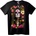 NOONEBRAND Тениска Цветен Мексикански Череп - 5XL, White