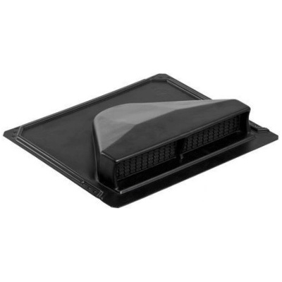 HPi Větrací hlavice T7 pro bitumenové šindele s hliníkovou mřížkou černá