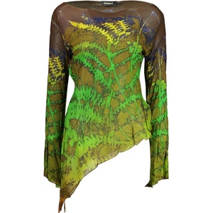 DESIGUAL Дамски пуловер desigual, Размер s, Цвят Кафяво (26wwbw01_ma4105)