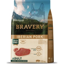 Bravery Adult large & medium Pork 12 kg