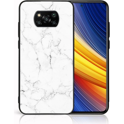 Pouzdro PROTEMIO 48638 MY ART Ochranný kryt Xiaomi Poco X3 NFC / X3 Pro -WHITE MARBLE (144)