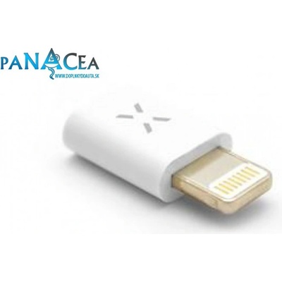 Redukcia FIXED pre nabíjanie a dátový prenos z micro USB na Lightning, podpora iOS 11.x a nižšie, bi