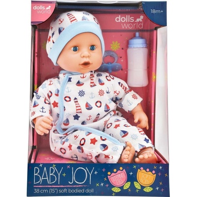 Dolls World Miminko Little Treasure Blue 38 cm