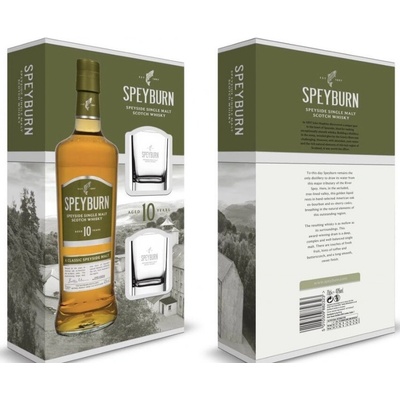Speyburn 10y 40% 0,7 l (dárkové balení 2 sklenice)
