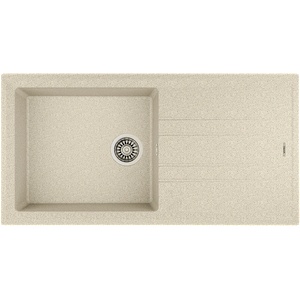 Teka Гранитна мивка, обръщаема, за шкаф 60 см Stone 60 L-TG БЕЖОВА (М.1020.БЕЖ) - xmall Мивка за вграждане