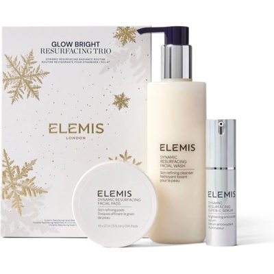 ELEMIS Holiday Collection Glow Bright Resurfacing Trio подаръчен комплект
