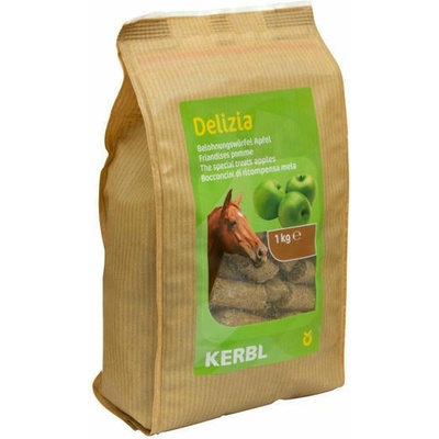 KERBL Хранителна награди за коне - Delizia 1кг Ябълка (325007)