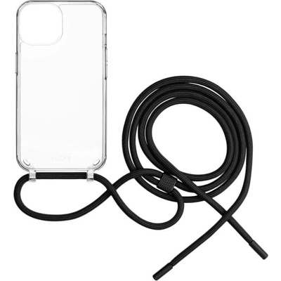 FIXED Pure Neck AntiUV s černou šňůrkou na krk Apple iPhone 15 Pro Max FIXPUN-1203-BK