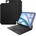 Tech-Protect Магнитен калъф с клавиатура за iPad Air 4 / 5 (10.9" 2020-2022) / 6 / 7 (11" 2024-2025) от Tech Protect Smartcase Magnetic+ - Черен (5906302363469)