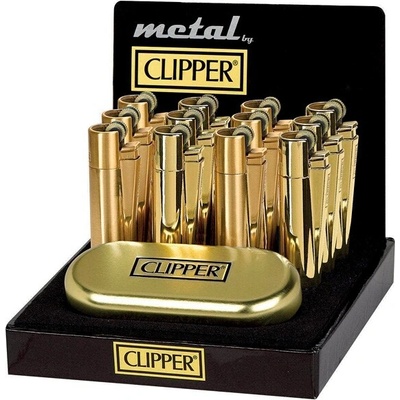 Cliper plynový CMP11R zlatý+Giftbox