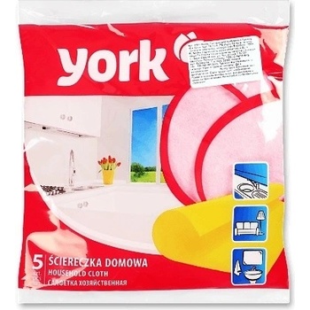 York Utierka pre domácnosť 5 ks mix farieb