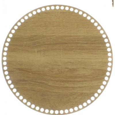 Dno na košík kruh 30 cm Dub Taupe typ B30