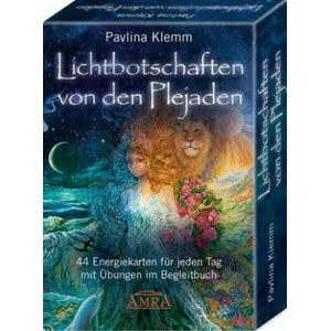 Lichtbotschaften von den Plejaden - das Kartenset: 44 Energiekarten für jeden Tag mit Übungen im Begleitbuch | Pavlína Klemm (ISBN: 9783954475704)
