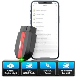 ANCEL BD500 Bluetooth OBD2 диагностика за VW, Škoda, Audi, Seat (BD500)