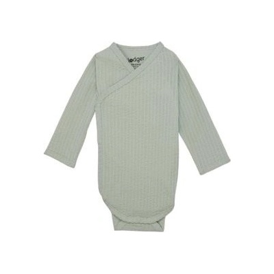 LODGER Priedušné body s dlhým rukávom Romper Seersucker Silk