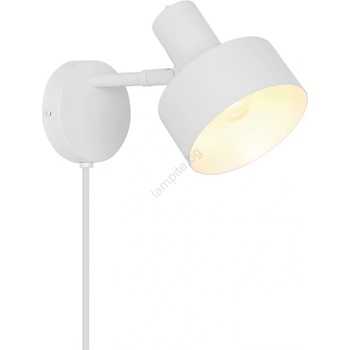Nordlux - Стенно осветително тяло MATIS 1xE27/15W/230V бяло (NX0682)