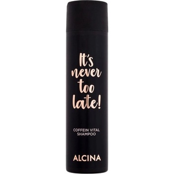 Alcina It's Never Too Late Coffein Vital Shampoo 250 ml