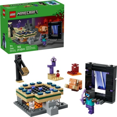 LEGO® Minecraft 21584 Cesta portálem do Netheru a Endu – Hledejceny.cz